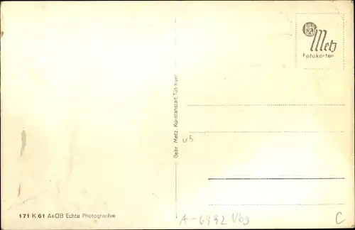 Ak Hirschegg Mittelberg im Kleinwalsertal Vorarlberg, Ort im Tal