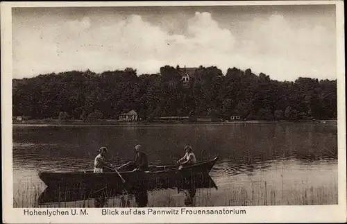 Ak Hohenlychen Lychen in der Uckermark, Blick auf das Pannwitz Frauensanatorium