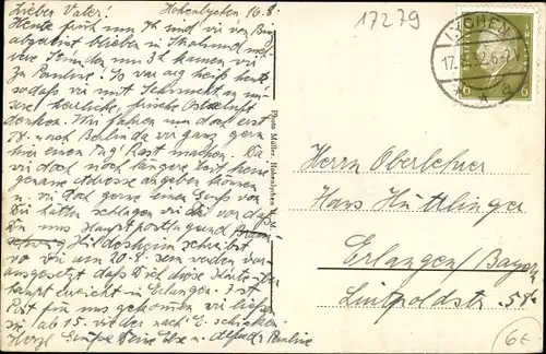 Ak Hohenlychen Lychen in der Uckermark, Blick auf das Pannwitz Frauensanatorium