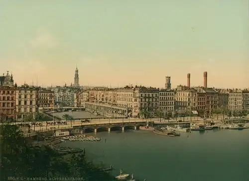 Foto Hamburg Mitte Altstadt, Alsterarcaden