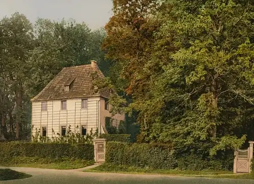 Foto Weimar in Thüringen, Goethes Gartenhaus