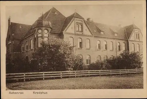 Ak Aabenraa Apenrade Dänemark, Kredshus, Blick auf ein Gebäude