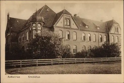 Ak Aabenraa Apenrade Dänemark, Kredshus, Blick auf ein Gebäude