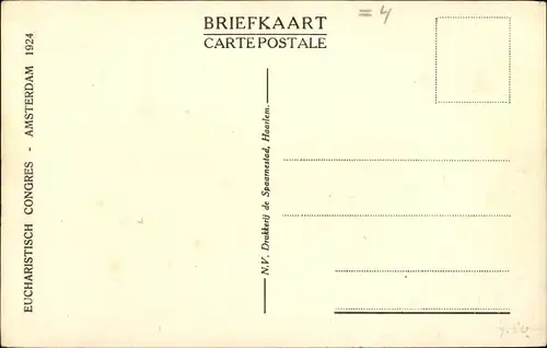 Ak Amsterdam Nordholland Niederlande, Z. Em. Kardinaal van Rossum