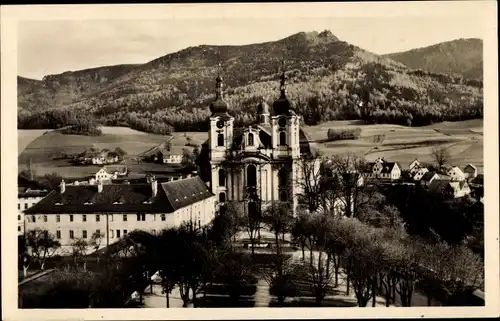 Ak Hejnice Haindorf Region Reichenberg, Wallfahrtskirche Maria Heimsuchung