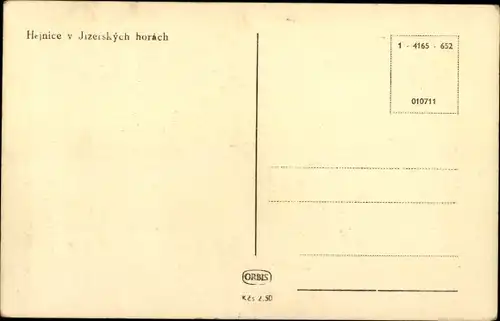 Ak Hejnice Haindorf Region Reichenberg, Wallfahrtskirche Maria Heimsuchung