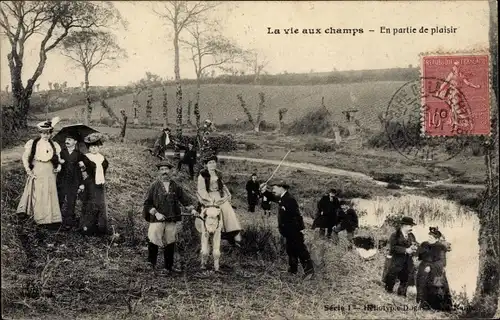 Ak La vie aux champs, en partie de plaisir