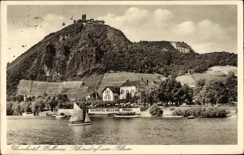 Ak Rhöndorf Bad Honnef am Rhein, Rheinhotel Bellevue