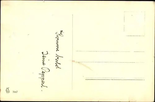 Briefmarken Ak Briefmarkensprache, Komme bald, ich liebe dich, ein Kuss, Liebespaar