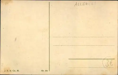Ak Du tanzt wie Deine Alte pfeift, Frau hat Ehemann an der Leine, Nasenring