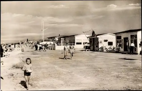 Ak Nordseebad Döse Cuxhaven, Promenade