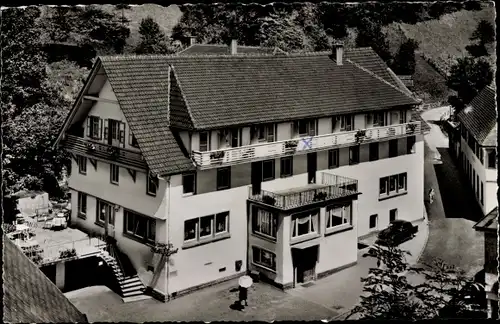 Ak Bad Griesbach im Schwarzwald, Mineral und Moorbad, Hotel Adlerbad