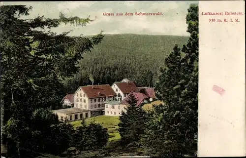 Ak Seebach in Baden Schwarzwald, Luftkurort Ruhstein
