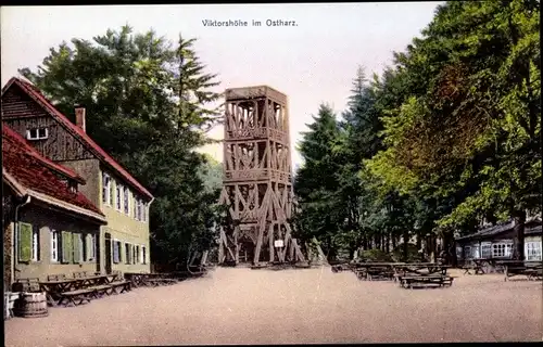 Ak Gernrode Quedlinburg im Harz, Viktorshöhe