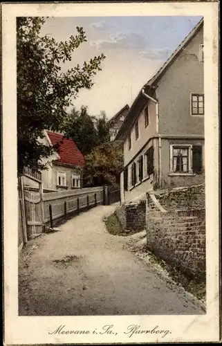 Ak Meerane in Sachsen, Pfarrberg