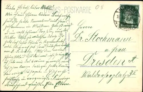 Ak Meerane in Sachsen, Pfarrberg