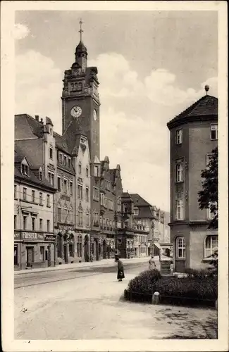 Ak Potschappel Freital in Sachsen, Früheres Rathaus