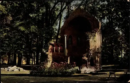 Ak Nijmegen Gelderland, Ruine Valkhof