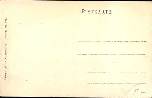 Ak Reinhardtsdorf Schöna Sächsische Schweiz, Ortsansicht, Gr. Winterberg, Kaiserkrone