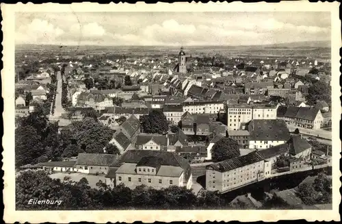 Ak Eilenburg an der Mulde Sachsen, Panoramablick auf die Stadt