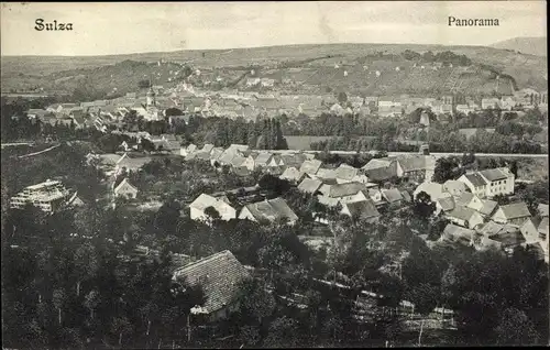 Ak Bad Sulza in Thüringen, Panorama