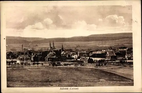 Ak Alfeld an der Leine, Ortsansicht, Panorama