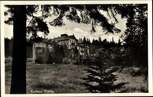 Ak Bühlertal im Schwarzwald, Kurhaus Plättig