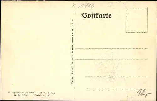 Ak Unterhammer bei Luckenwalde, Ortspartie