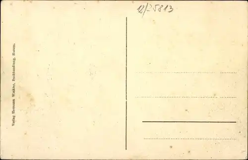 Ak Husum in Nordfriesland, Freimaurerloge und Mönckeweg