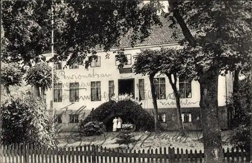 Ak Neuhaus an der Oste, Töchterpensionat Villa Wisch