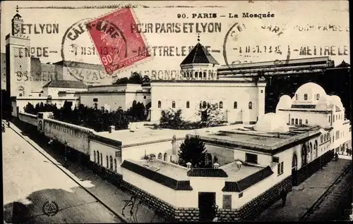 Ak Paris 5, Mosquée Rue Geoffroy St. Hilaire