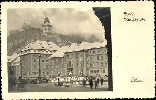 Ak Graz Steiermark, Hauptplatz