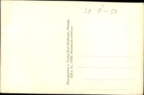 Ak Salzburg, Totale mit Festung Hohensalzburg