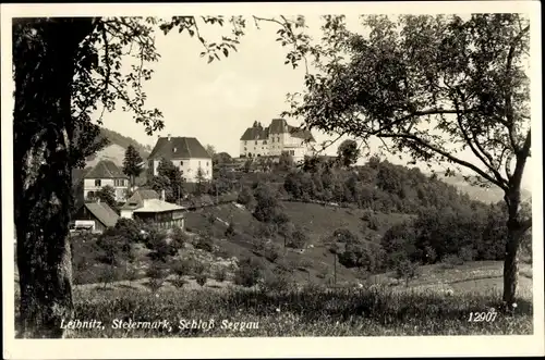 Ak Leibnitz Steiermark Österreich, Blick auf Schloss Seggau