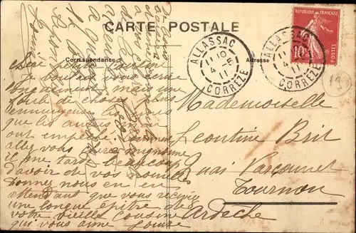 Ak Brive la Gaillarde Corrèze, Rue Carnot