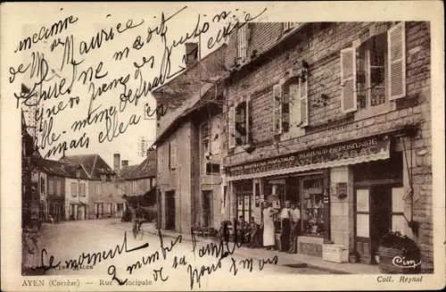 Ak Ayen Corrèze, Rue Principale