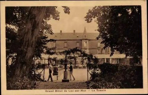 Ak Luc sur Mer Calvados, Grand Hotel, Le Tennis