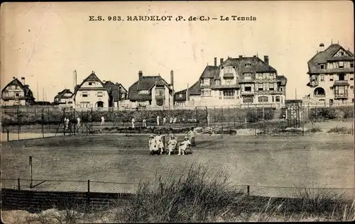 Ak Hardelot Pas de Calais, Le Tennis