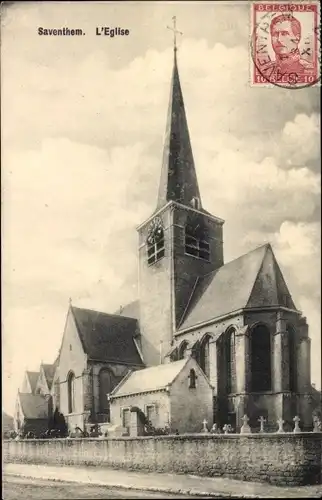 Ak Zaventem Flandern Flämisch Brabant, L'Eglise