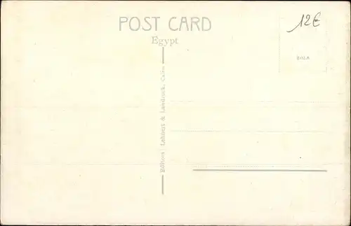 Ak Cairo Kairo Ägypten, Native Street