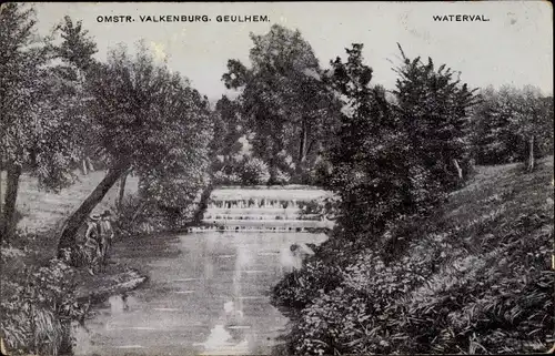 Ak Geulhem Valkenburg aan de Geul Limburg Niederlande, Waterval