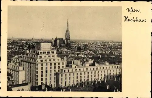 Ak Wien 1 Innere Stadt, Hochhaus
