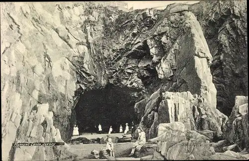 Ak Kanalinsel Jersey, Les cavernes de Plemont, Plemont Caves