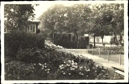 Ak Wyborg Wiborg Viipuri Russland, Gartenanlagen