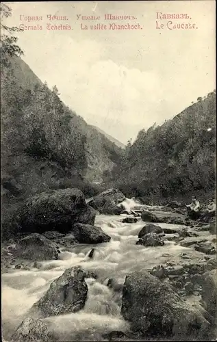 Ak Kaukasus, Wojenno-Grusinskaja doroga, Georgische Heerstraße, Горная Чечня, Ущелье Шанчоч