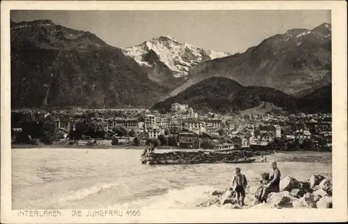 Ak Interlaken Kanton Bern Schweiz, Die Jungfrau