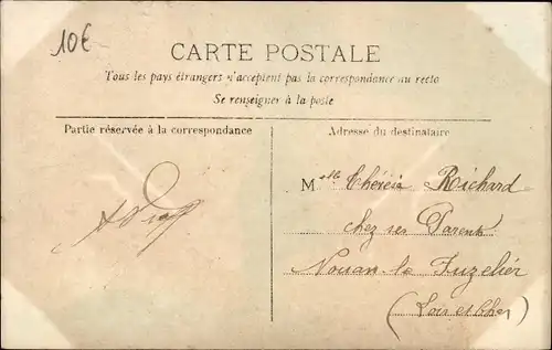 Ak Fribourg Freiburg Stadt Schweiz, Faurens, Chapelle, Frauenportrait, Kapelle