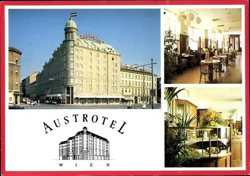 Ak Wien 15, Hotel Austrotel, Felberstraße 4