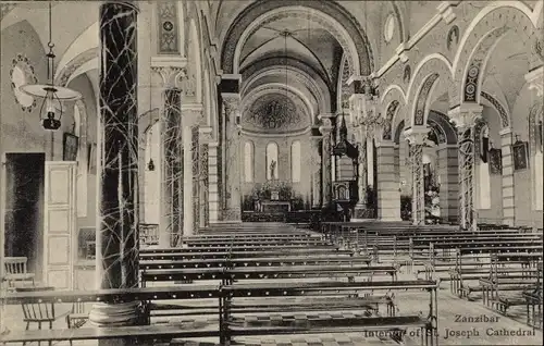 Ak Sansibar Tansania, Interior of St. Joseph Cathedral
