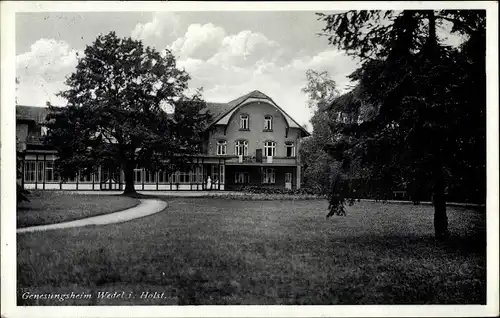 Ak Wedel an der Elbe, Genesungsheim